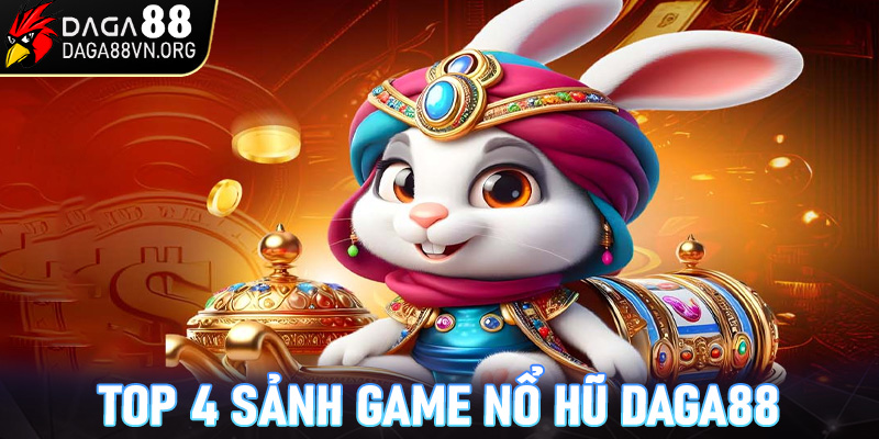 Top 4 sảnh game nổ hũ Daga88 đang làm mưa làm gió trong cộng đồng cược thủ